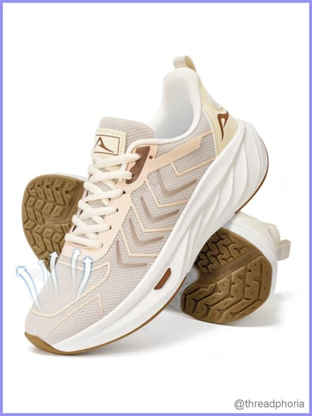 Women's Sneakers Tennis Shoes Breathable Non Slip Casual Athletic Walking